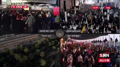  جلوه‌هایی از عشق و حضور زائران اربعینی در بزرگ‌ترین اجتماع معنوی جهان