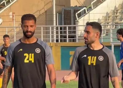 اولین حضور مهاجم جدید در سپاهان