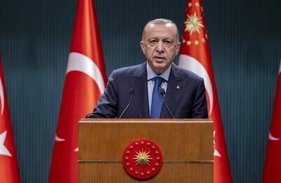  اردوغان: لایحه انحلال پ. ک. ک به زودی به پارلمان می‌رود