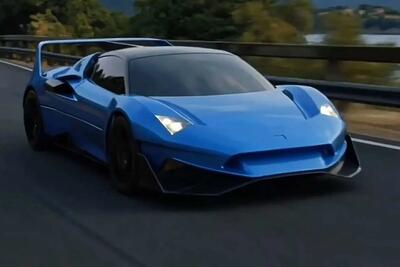  معرفی ابرخودروی جدید ایتالیایی، ادای احترام به فراری F40 با موتور V12