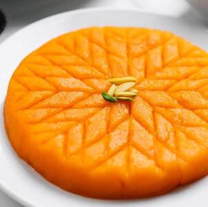  حلوای هویج مجلسی و خوش رنگ