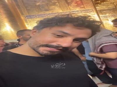  حضور مصطفی راغب در حرم امیرالمومنین(ع)