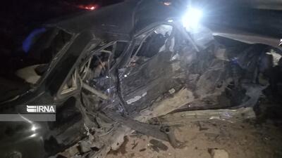 پنج نفر در تصادف محور دیهوک- کرمان جان باختند
