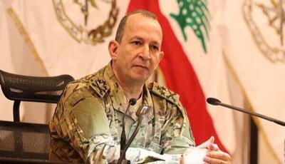  فرمانده ارتش لبنان: آماده استقرار در مناطق اشغالی پس از خروج اشغالگران اسرائیلی هستیم
