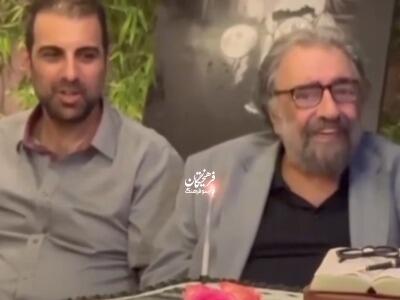  ویدئویی از تولد ۸۵ سالگی مسعود کیمیایی