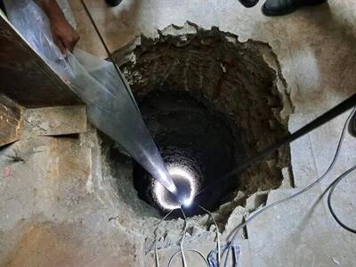  سقوط مرگبار ۲ مرد در چاه ۲۰ متری در سفیددشت