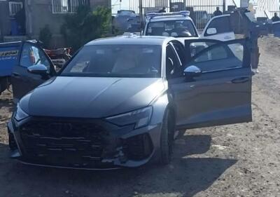  پارکینگ مقصد پایانی خودرو آئودی با سرعت 183 کیلومتر بر ساعت
