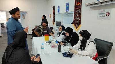 خدمات درمانی مواکب دانشگاه علوم پزشکی ایران در  اربعین حسینی