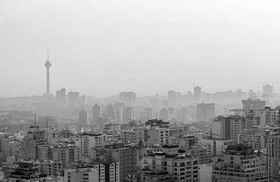 کیفیت هوای تهران در وضعیت نارنجی