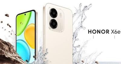  گوشی آنر X6e با باتری 7500 میلی‌آمپرساعتی و قیمت مناسب رونمایی شد