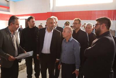  استخر کارگران لامرد بعد از ۱۵ سال در حال تکمیل است
