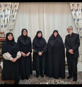  ‌ دیدار رییس سازمان حفاظت محیط زیست با خانواده شهیده «زهرا حداد عادل»