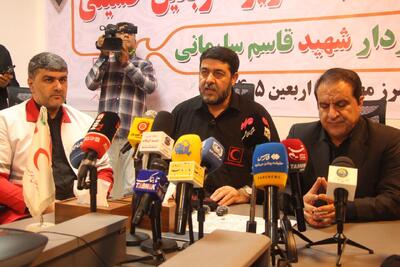  رئیس جمعیت هلال‌احمر جمهوری اسلامی ایران : بار اصلی تردد اربعین بر دوش مرز مهران است