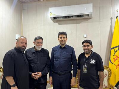  وزیر ارتباطات از موکب «فدا» بازدید کرد؛ تقدیر از خدمت‌رسانی داوطلبان اقتصاد دیجیتال به زائران اربعین