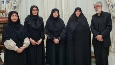  ‌ دیدار رئیس سازمان حفاظت محیط زیست با خانواده شهیده «زهرا حداد عادل»