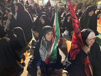  صد و پنجاه و یکمین قرار مردم چناران در حمایت از رهبری
