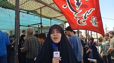  خدمت‌رسانی موکب‌داران جوان و نوجوان سنندجی به زائران اربعین حسینی