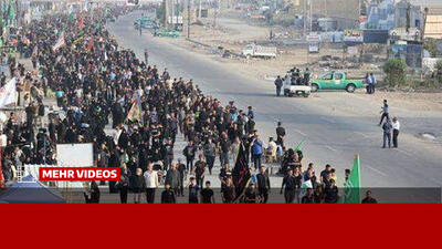  تردد میلیونی زائران اربعین؛ ۲.۲ میلیون نفر عازم عراق شدند