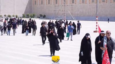  از کلاه تا آب؛ نسخه هلال‌احمر برای عبور زائران اربعین از موج گرما