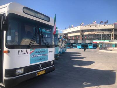 افزوده شدن ۲۵ دستگاه اتوبوس جدید به ناوگان مسافری مشهد