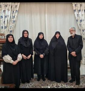  ‌ دیدار رییس سازمان حفاظت محیط زیست با خانواده شهیده «زهرا حداد عادل»