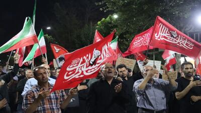  تداوم موج استقامت مردم انقلابی ماهدشت در تجمعات شبانه + عکس