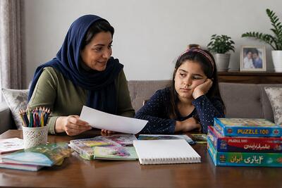  وقتی «حوصله‌ام سر رفت» ورد زبان فرزند 8 ساله‌تان می‌شود