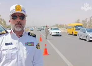  رئیس پلیس راه: هم‌اکنون ترافیک در جاده مهران سنگین است