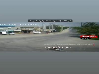 ویدیوی تازه منتشرشده از لحظه حملات پیدرپی دشمن آمریکایی به دبستان شجره طیبه میناب