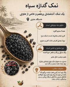 نمک گدازه سیاه؛ چاشنی آتشفشانی و منحصر به فرد (+اینفوگرافیک)