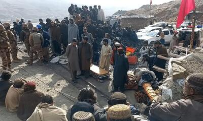  انفجار مرگبار معدن زغال‌سنگ در پاکستان با ۳۴ کشته