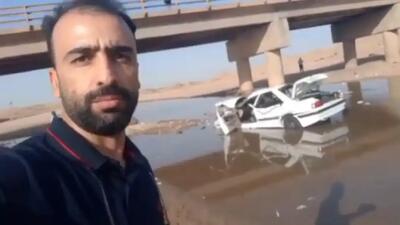  واژگونی پژوپارس در جاده دهلران ۴ کشته برجای گذاشت