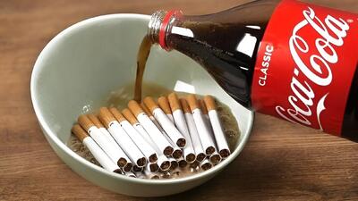 معجزه کوکاکولا و سیگار؛ قویترین آفتکش و لکهبر خانگی در ۵ دقیقه!