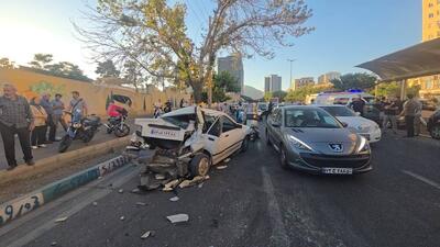  سوانح رانندگی در تهران، ۸ نفر را به کام مرگ کشاند
