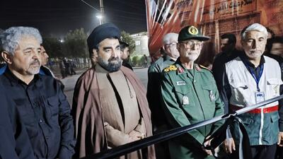  بیمارستان تخصصی سیار سپاه در مرز مهران افتتاح شد