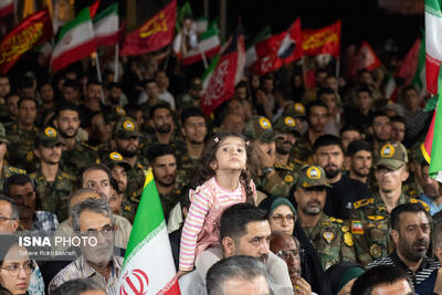  مراسم وداع با پیکر مطهر امیر سرتیپ خلبان مجید کاظمی - شیراز