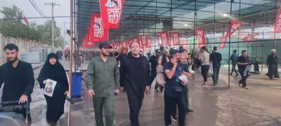  بازدید نماینده وزارت راه از پایانه‌های مهران برای روان‌سازی تردد زائران