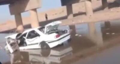  فیلم/ واژگونی مرگبار پژو پارس در جاده دهلران
