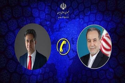  تماس تلفنی وزرای خارجه ایران و انگلیس