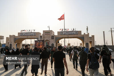  موج بازگشت زوار اربعین حسینی در مرز مهران به روایت خبرنگار مهر