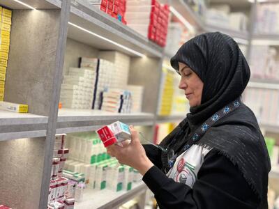 خدمت رسانی کادر درمان هلالاحمر کرمان به ۳۴ هزار زائر اربعین در کربلا