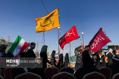  عشق به حسین(ع) مرز ندارد؛ زائران گیلانی در مسیر پیاده‌روی اربعین