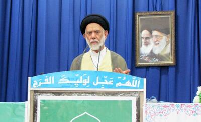  امام جمعه دیر: ملت ایران  اجازه جولان به فتنه گران را نخواهد داد