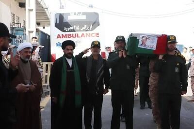  پیکر ۵ شهید ایرانی حملات آمریکا و عربستان به عراق از مرز مهران وارد کشور شد