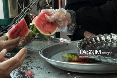 خدمترسانی موکب علی بن باقر(ع) کاشان به زائران اربعین حسینی تصاویر - تسنیم