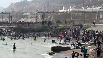  در میانه هجوم گسترده پناهجویان به اسپانیا، ده‌ها نفر کشته شدند