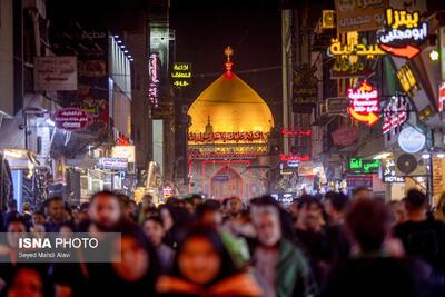  عکس/ حرم امیرالمومنین(ع) در آستانه اربعین حسینی