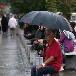 تهران بارانی میشود