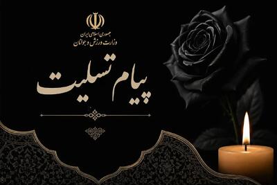 پیام دنیامالی در پی درگذشت مدیرعامل اسبق شرکت توسعه و نگهداری اماکن ورزشی کشور