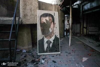 آخرین نماد بشار اسد و پدرش در سوریه نابود شد